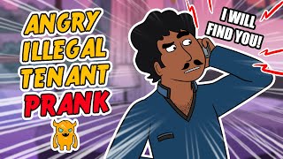 Angry Illegal Tenant Prank - Ownage Pranks