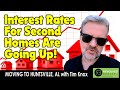 Moving To Huntsville, Alabama: Interest Rates For Second Home Mortgages Are Going Up! Tim Knox
