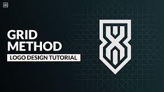 How To Design A Logo Using Grid | Adobe Illustrator Tutorial