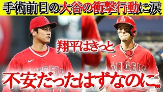 【日本語字幕】同僚ネトが手術前の大谷の衝撃行動を明かす「翔平は不安だったはずなのに...」