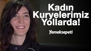 YEMEKSEPETİ | Kadın Kuryelerimiz Yollarda!