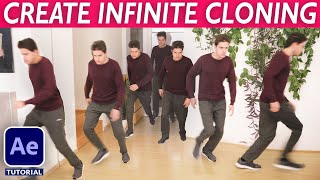 How to Create INFINITE CLONE LOOP! - After Effects VFX Tutorial