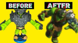 Custom Akedo Warriors We Turn Battle Giant Tonk Into Gladiator Hulk