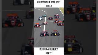 Euroformula Open 2021 ROUND 4 HUNGARY - Hungaroring Race 1 Highlights part 1 #shorts #viral #f1