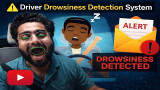 Real time Driver Drowsiness Detection System using OpenCV Python | Computer Vision Projects