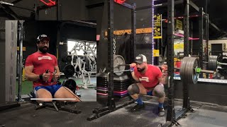 Ep. 121 - LEGS \u0026 BACK (227 kg/ 500 lbs x 5) Squats and Pull accessories