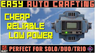 RUST Electrical | EASY AUTO CRAFTING - Perfect For Solo/Duo/Trio -  2024