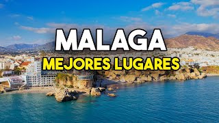 Los MEJORES SITIOS de MÁLAGA - DRONE 4K - Malaga desde el Cielo