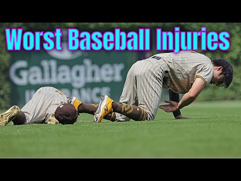 Worst Baseball Injuries 14 - YouTube