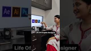 Life Of Graphic Designer | Chakliart | #AgencyLife #GraphicDesigner