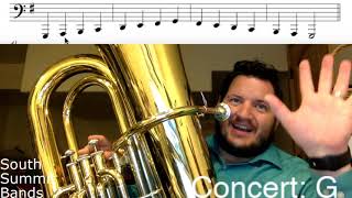 Tuba Basic Scales: G