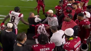 Kyler Murray carted off on 3rd play of game (non-contact injury)