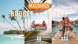 BUDGET vs LUXURY in the Maldives | Everything you need to know at 3 INCREDIBLE RESORTS!