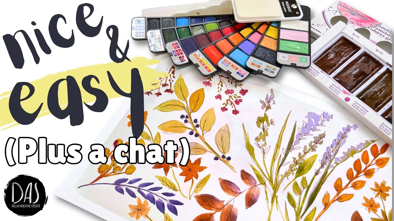 Beginners Watercolor Tutorials Diane Antone Studio