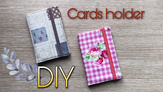 DIY Card Holder | Gift card holder Tutorials | วิธีทำกระเป๋าใส่นามบัตร | Maejam Maaja