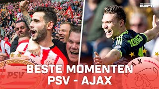 De BESTE MOMENTEN van PSV - Ajax in de Eredivisie ⚔️