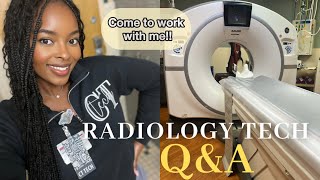Radiology Q&A Vlog 💬 How Much Do Radiology Techs Make? |Salary, Career Perks + Come to Work With Me!