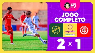 JOGO COMPLETO: INTERNACIONAL X XV DE JAÚ | RODADA 3 | FASE DE GRUPOS | COPINHA 2024