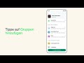 So kannst du als Mitglied eine Gruppe in einer Community erstellen oder vorschlagen | WhatsApp