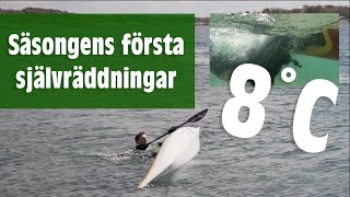 Säsongens första självräddningar