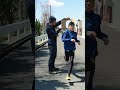 中学陸上部、ダッシュで通り抜け！ジェラードンの顔面型抜き走にチャレンジ！ ランニング 中学陸上 マラソン 中学陸上部 1500m 中学一年 ジェラードン