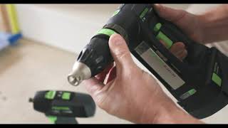 Festool Time Saving Tip - Handy Drill Chucks