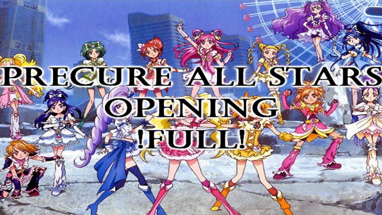 Precure All Stars Opening DX Movie - YouTube