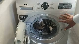 Ifb Serena zxs/zss/sxs 7 kg washing machine full demo how to use ifb front load washing machine