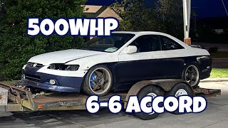 I Bought A 2003 Acura CL Type-S 6 Speed and a 99’ Accord Coupe To Build A Boosted 500whp 6-6 Accord!