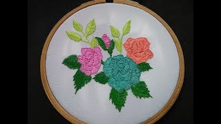 Hand Embroidery - Buttonhole Stitch Embroidery