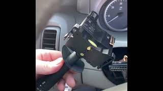 Replacing the indicator switch stalk on a 2008 Vauxhall Vivaro