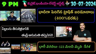 Srinadha Reddy Mittapalli | 30 జూలై 2024 |కువైట్ ఇండియా ముఖ్యాంశాలు // Heavy traffic fines//kuwait