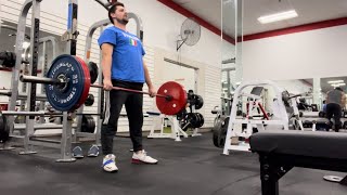 Deadlift Single 162.5KG/358LBs