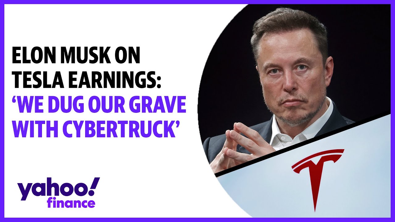 Elon Musk On Tesla Earnings: 'We Dug Our Grave With Cybertruck' - YouTube