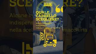 CARRELLO ELEVATORE quale scegliere? 🤔