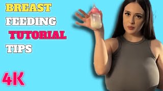 [4K] Breastfeeding with Sarah | Tips \u0026 Breast Pump Tutorial | Pump With Me