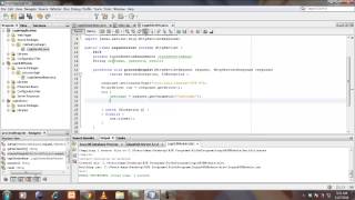 Login Application With Success Error JSP Using EJB