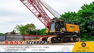 2021 SANY crawler crane SCC600A #sany #usedmachinery