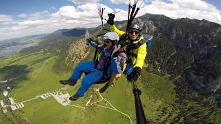 🪂 Soaring Over Neuschwanstein Castle – Paragliding the German Alps! 🇩🇪✨