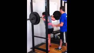 Amanda 275lbs Squat