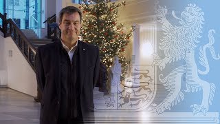 Weihnachtsgrüße des Ministerpräsidenten - Bayern