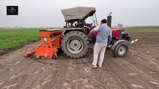 Mahindra power plus 555DI 🚜and solis 5724 4wd with 7fit shaktiman super seader #automobile #tractor