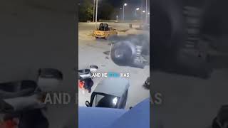 Runaway Truck Tire Nearly Kills Man