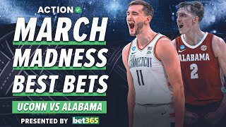 UConn vs Alabama Picks | 2024 March Madness Predictions & NCAA Tournament Final 4 Best Bets