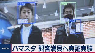 プロ野球３密回避実証実験　横浜スタジアム（2020年10月30日）