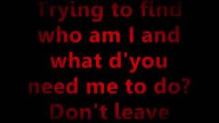 Faithless - Don't Leave - Lyrics