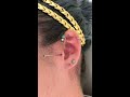 Tragus Piercing and Interesting Jewelry Change :)