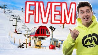 OTEVÍRÁME SKI AREÁL VE FIVEM!