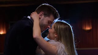 Rachel Gives Zach a Rose & Kiss on The Bachelorette 19x03 (July 25, 2022)