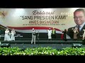 live deklarasi dukungan anies baswedan sebagai presiden ri 2024 2029